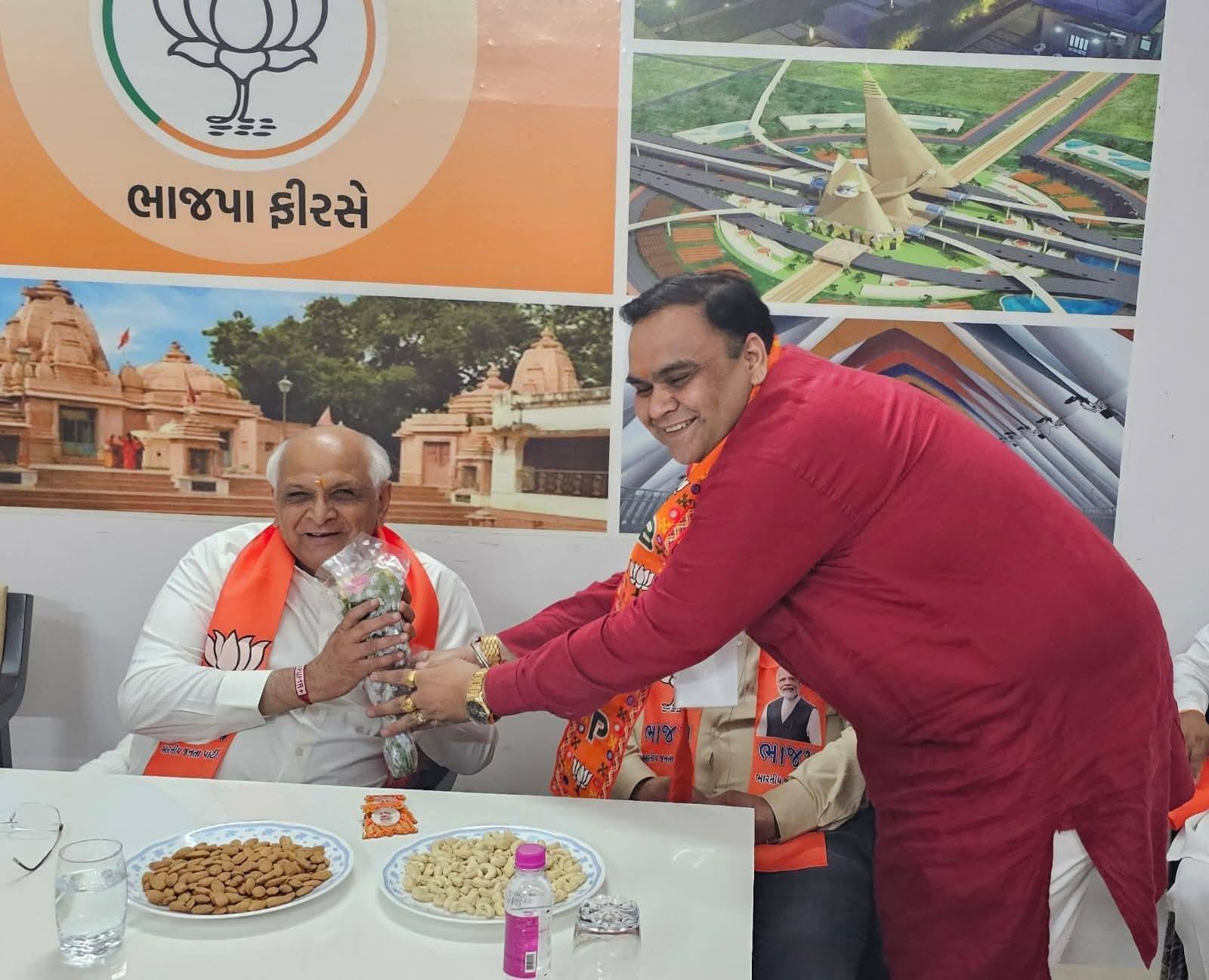 તા.૧૫-૦૭-૨૦૨૫ ના રોજ ગુજરાતને સતત વિકાસના માર્ગે દોરી રહેલા મુખ્યમંત્રી શ્રી ભૂપેન્દ્રભાઈ પટેલજીને જન્મદિવસની હાર્દિક શુભેચ્છાઓ.